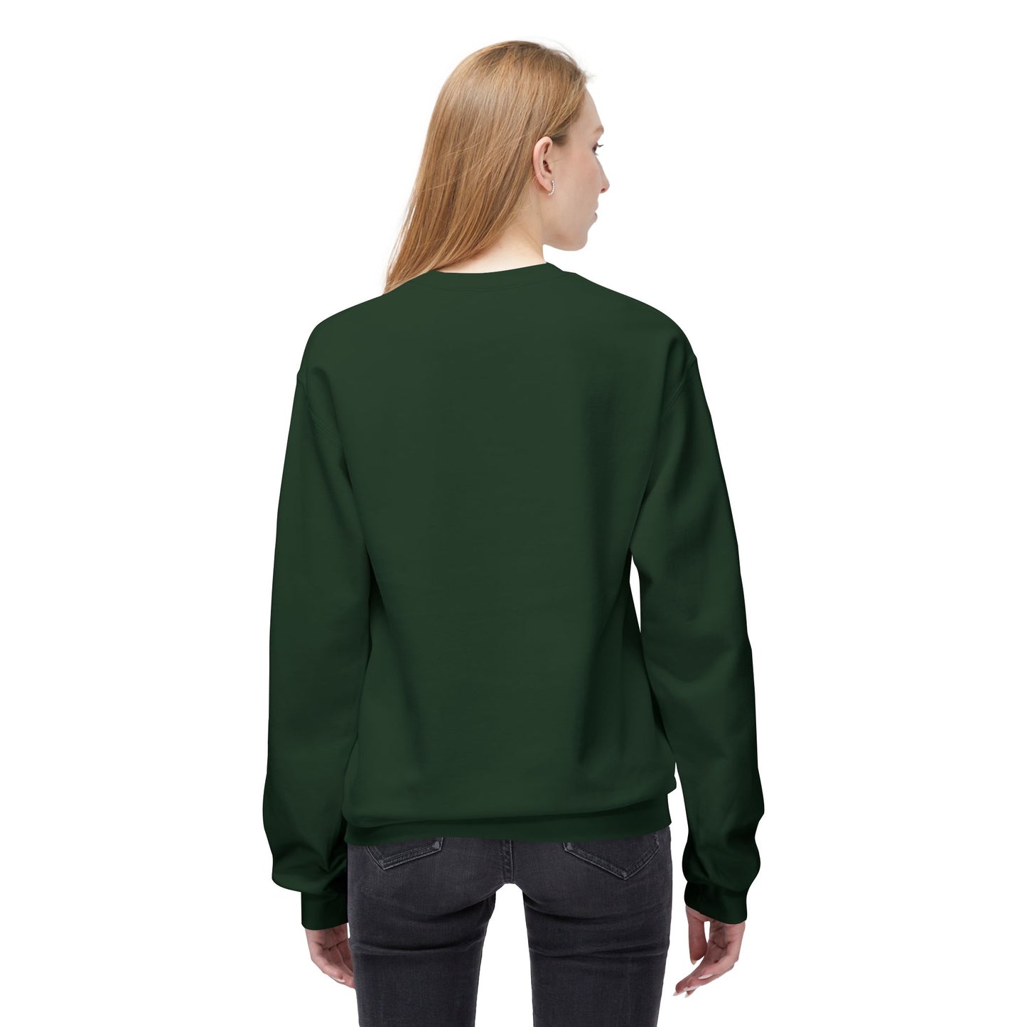 Merry Bells  Fleece Crewneck Sweatshirt For Women