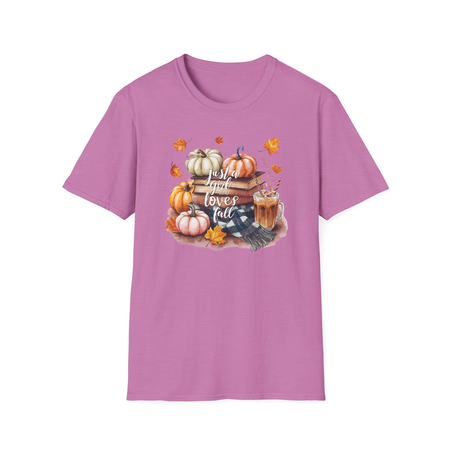 Just A Girl Who Likes Fall T-Shirt / Fall T-Shirt for Ladies