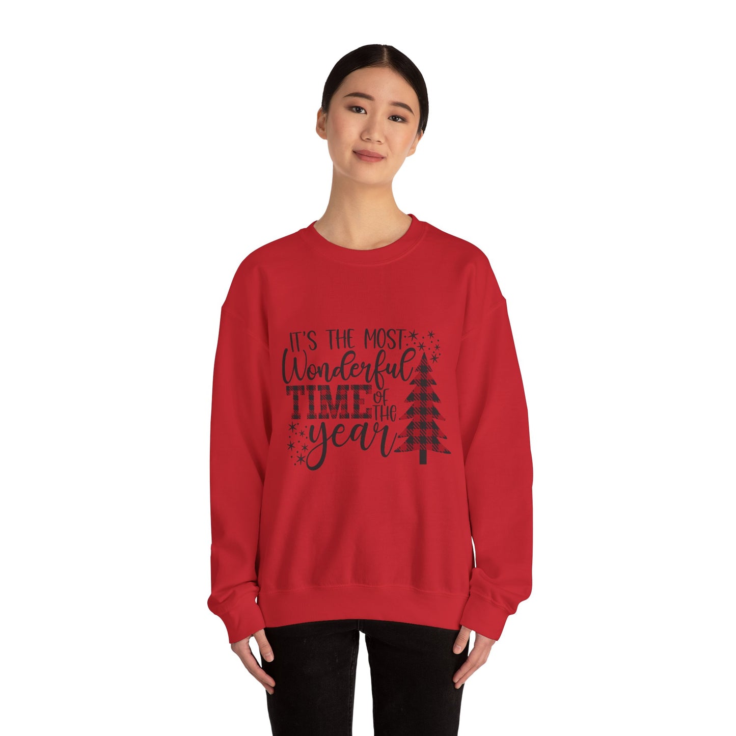 The Most Wonderful Season Crewneck Sweatshirt for Ladies