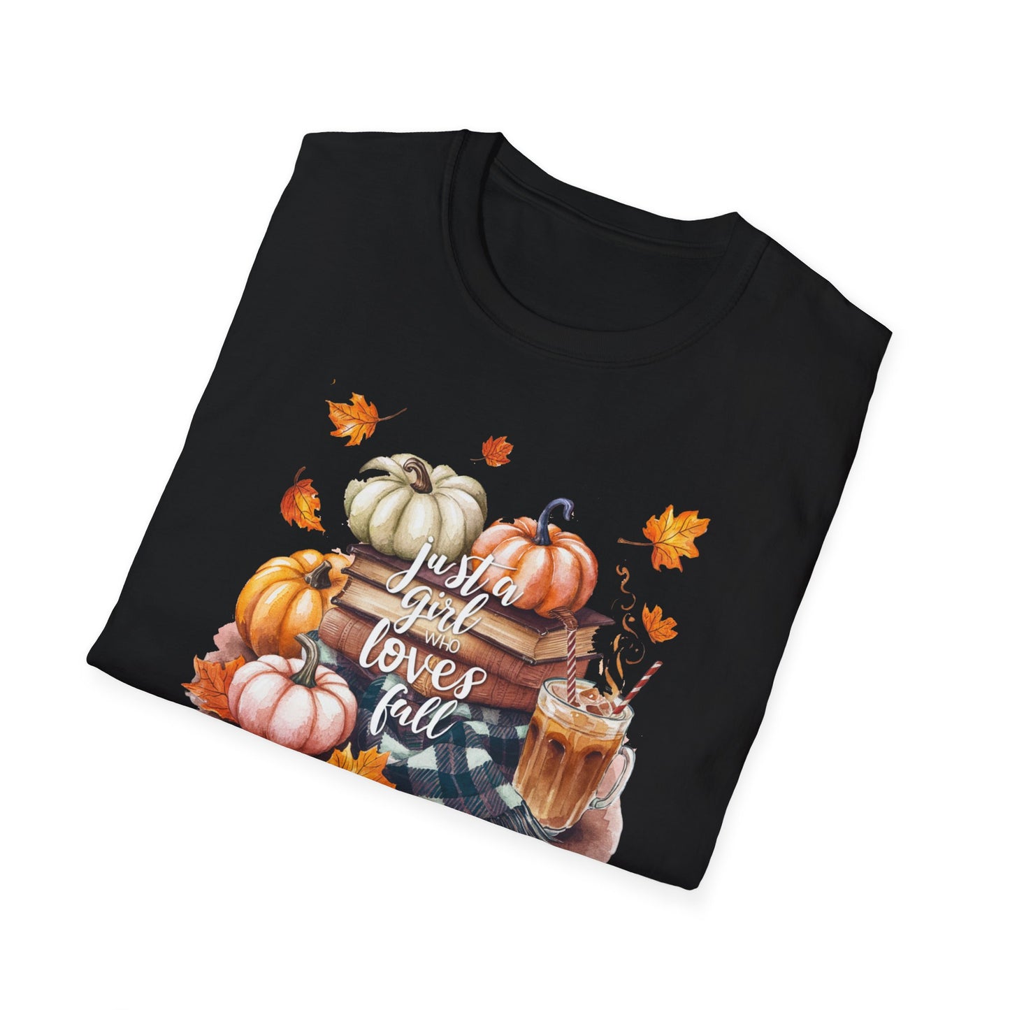 Just A Girl Who Likes Fall T-Shirt / Fall T-Shirt for Ladies