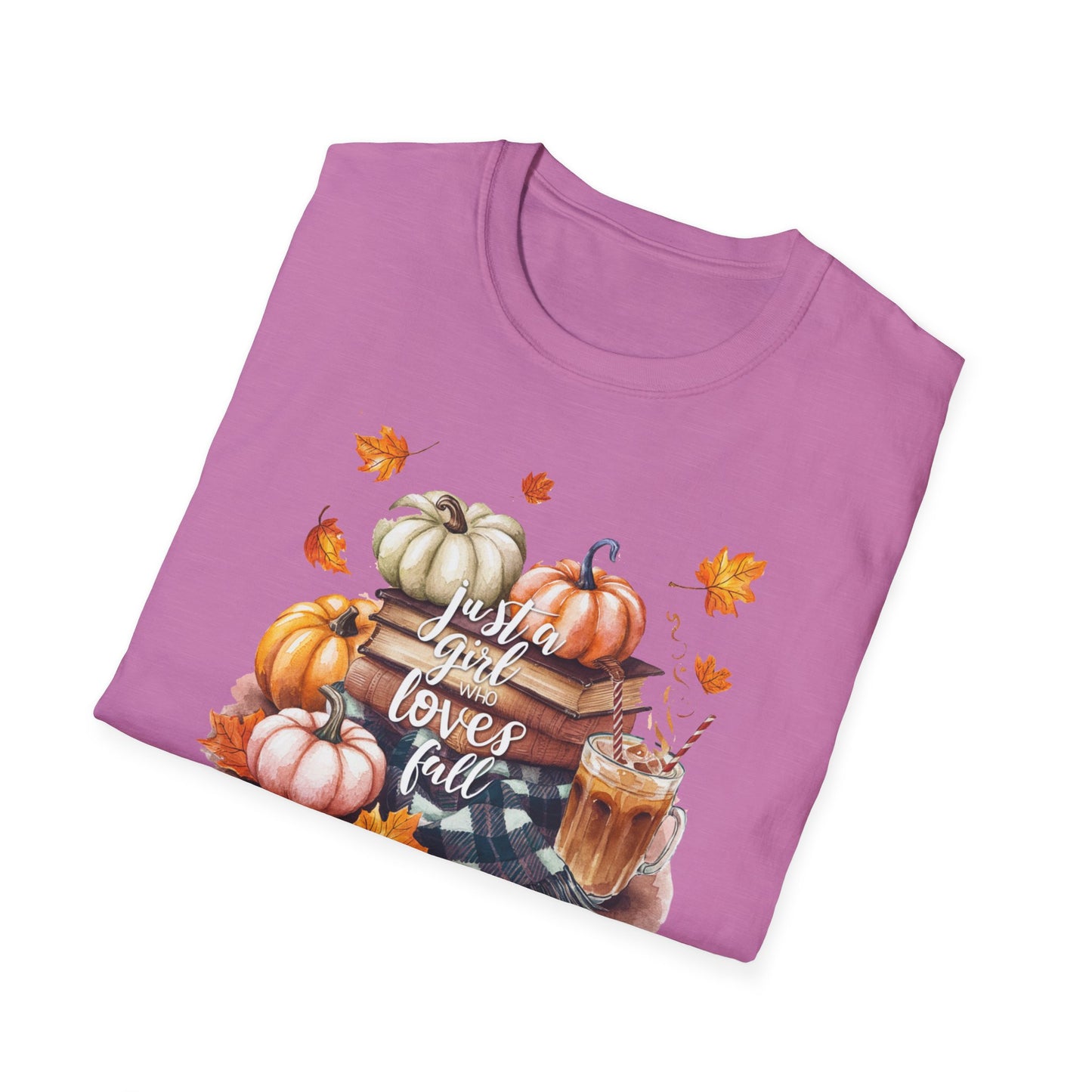 Just A Girl Who Likes Fall T-Shirt / Fall T-Shirt for Ladies