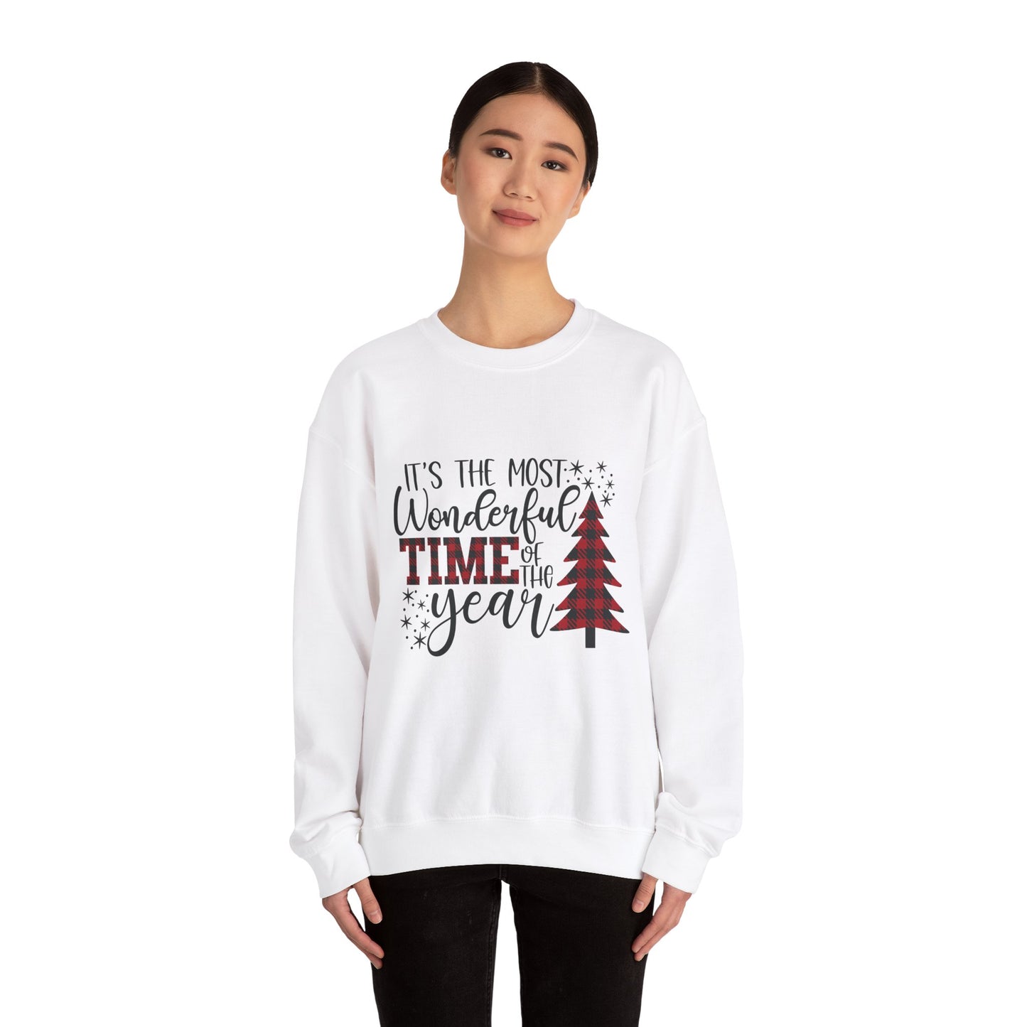 The Most Wonderful Season Crewneck Sweatshirt for Ladies