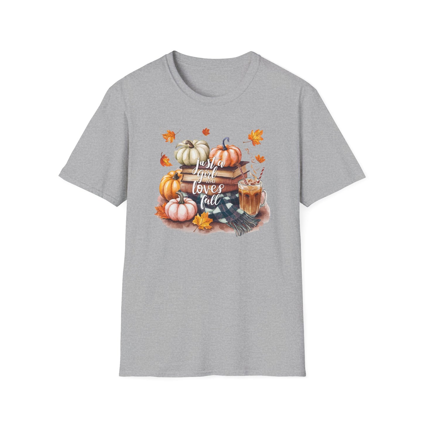 Just A Girl Who Likes Fall T-Shirt / Fall T-Shirt for Ladies