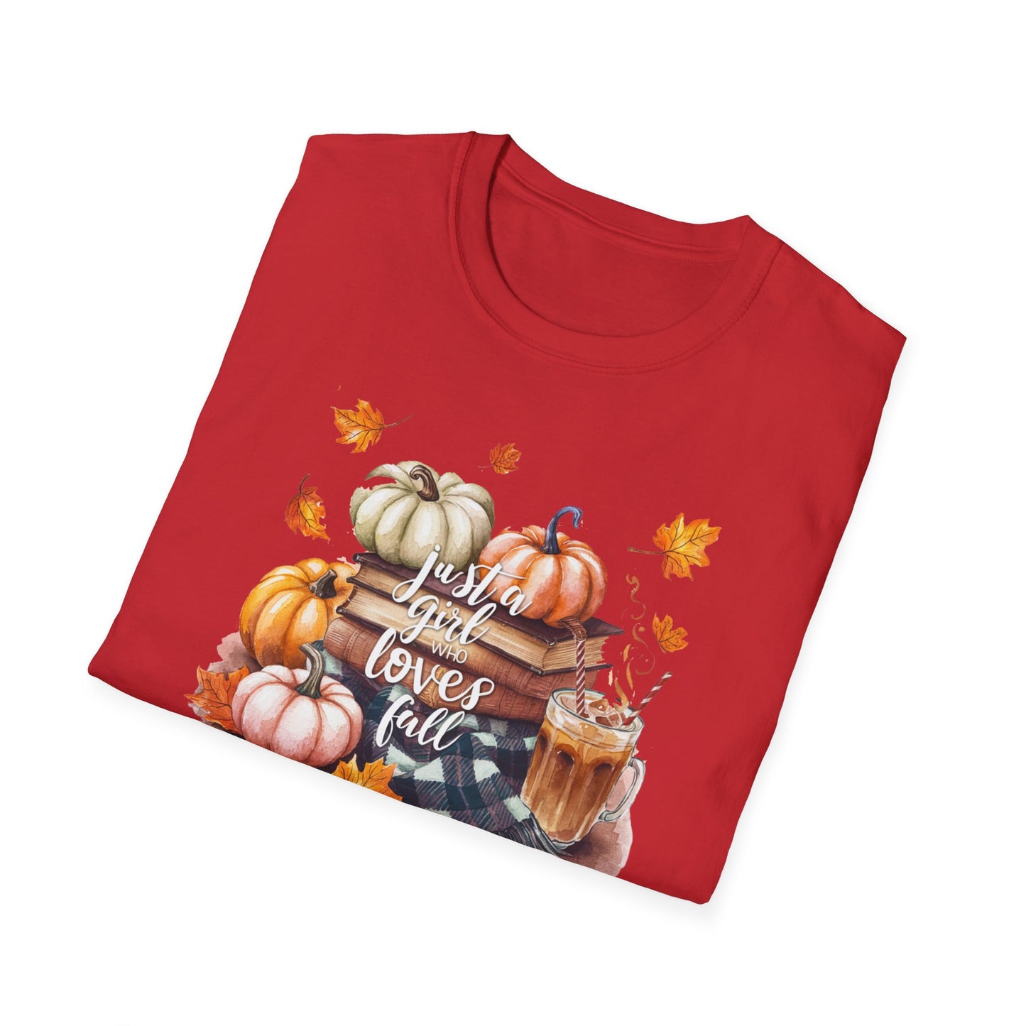 Just A Girl Who Likes Fall T-Shirt / Fall T-Shirt for Ladies