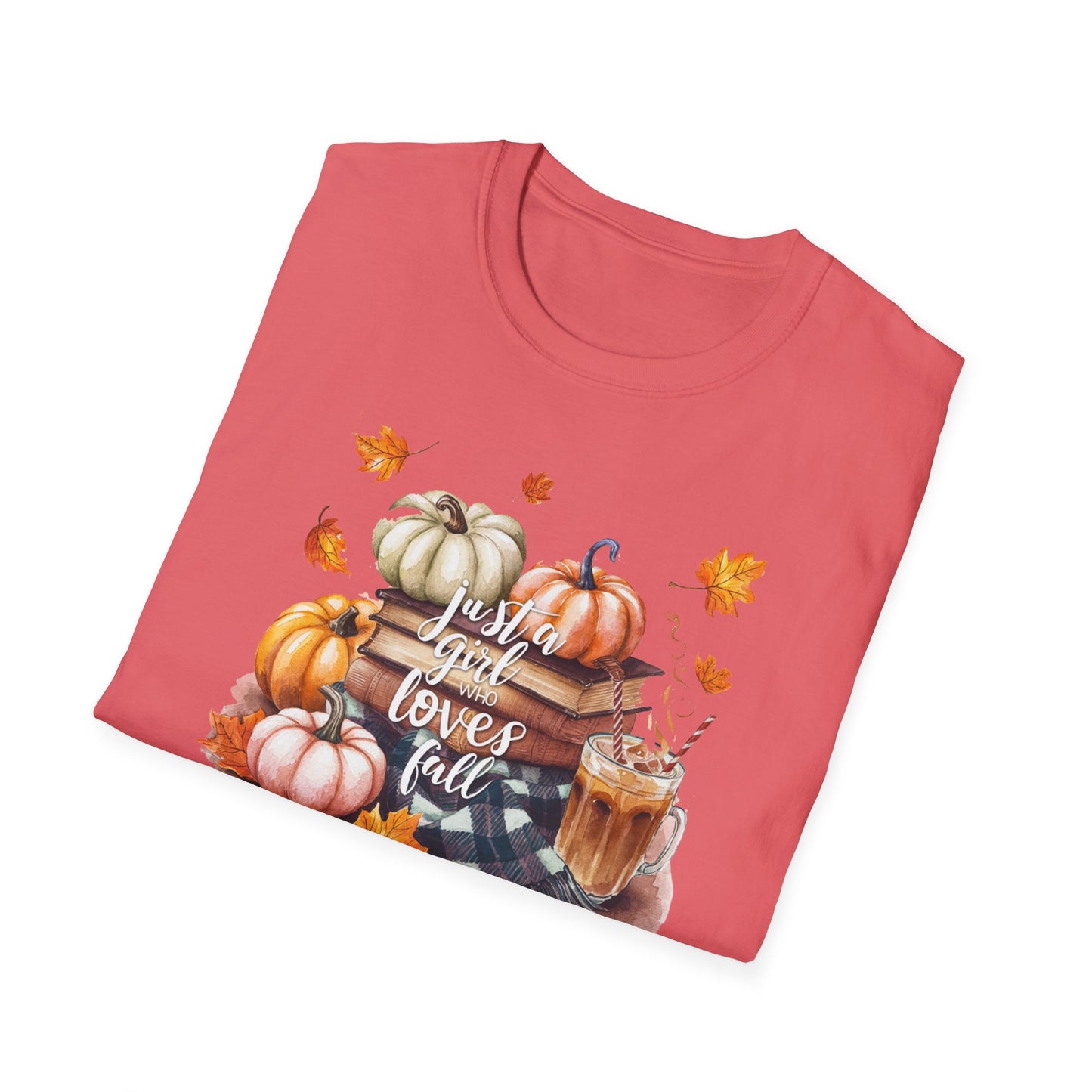 Just A Girl Who Likes Fall T-Shirt / Fall T-Shirt for Ladies