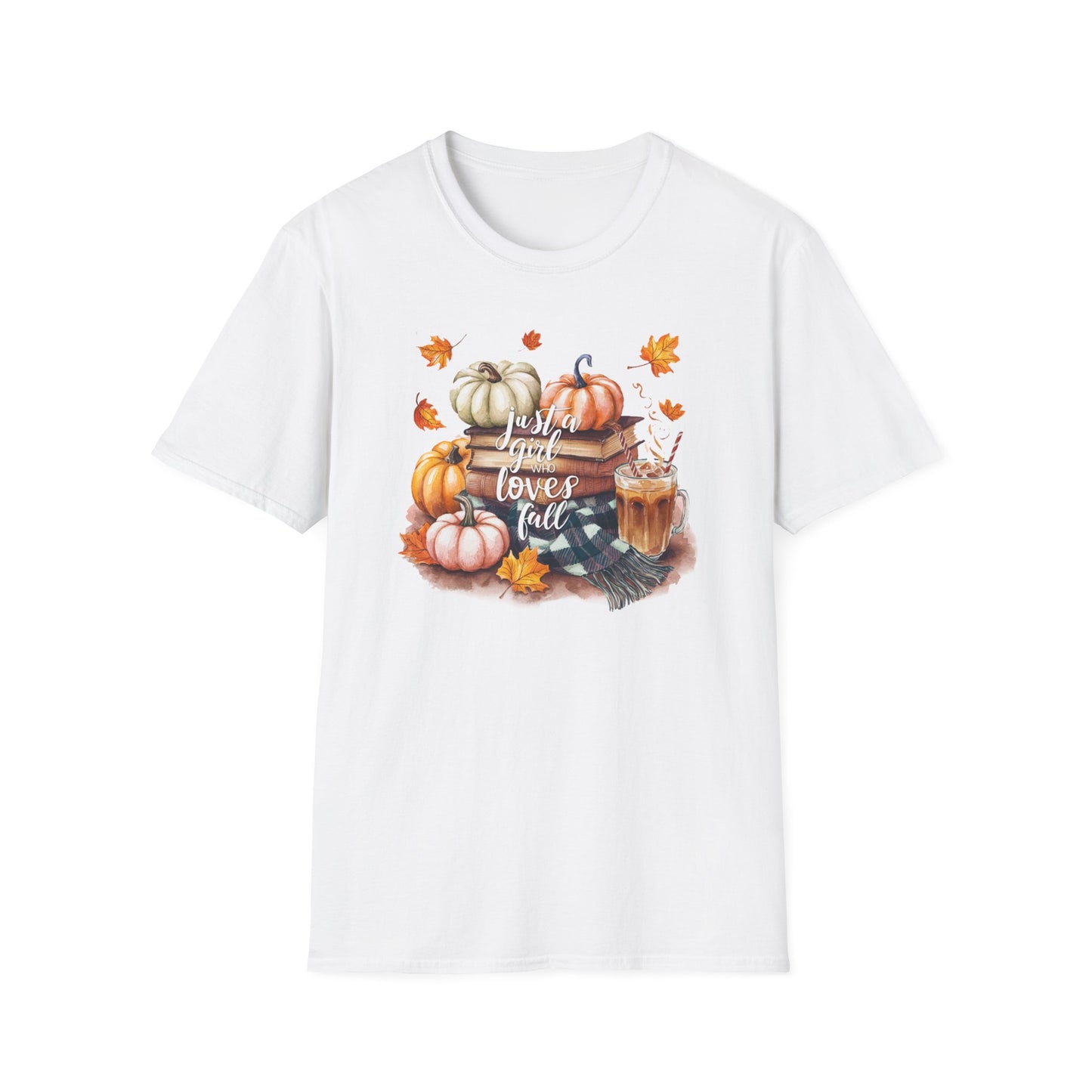 Just A Girl Who Likes Fall T-Shirt / Fall T-Shirt for Ladies