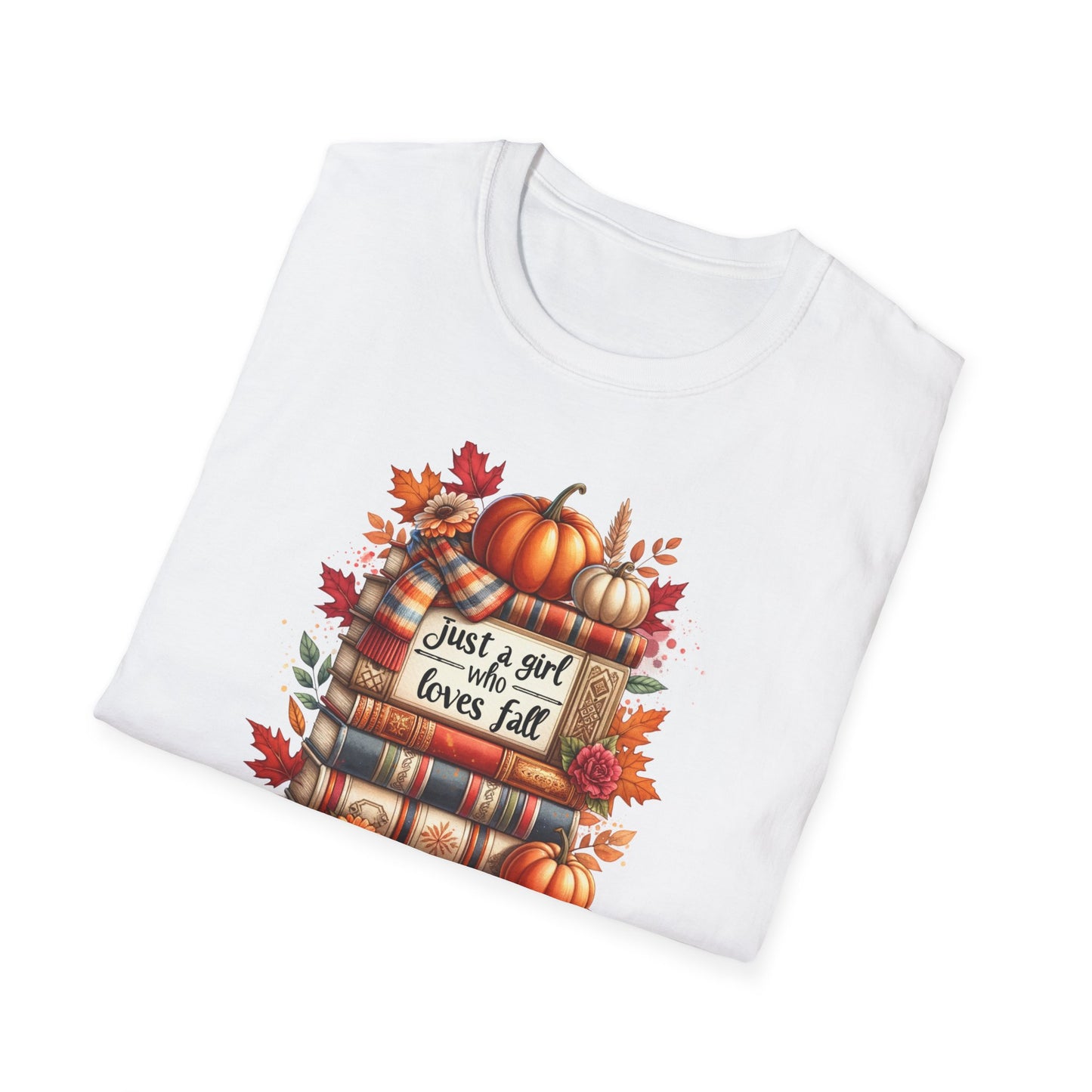 Just A Girl Who Loves Fall T-Shirt For Women