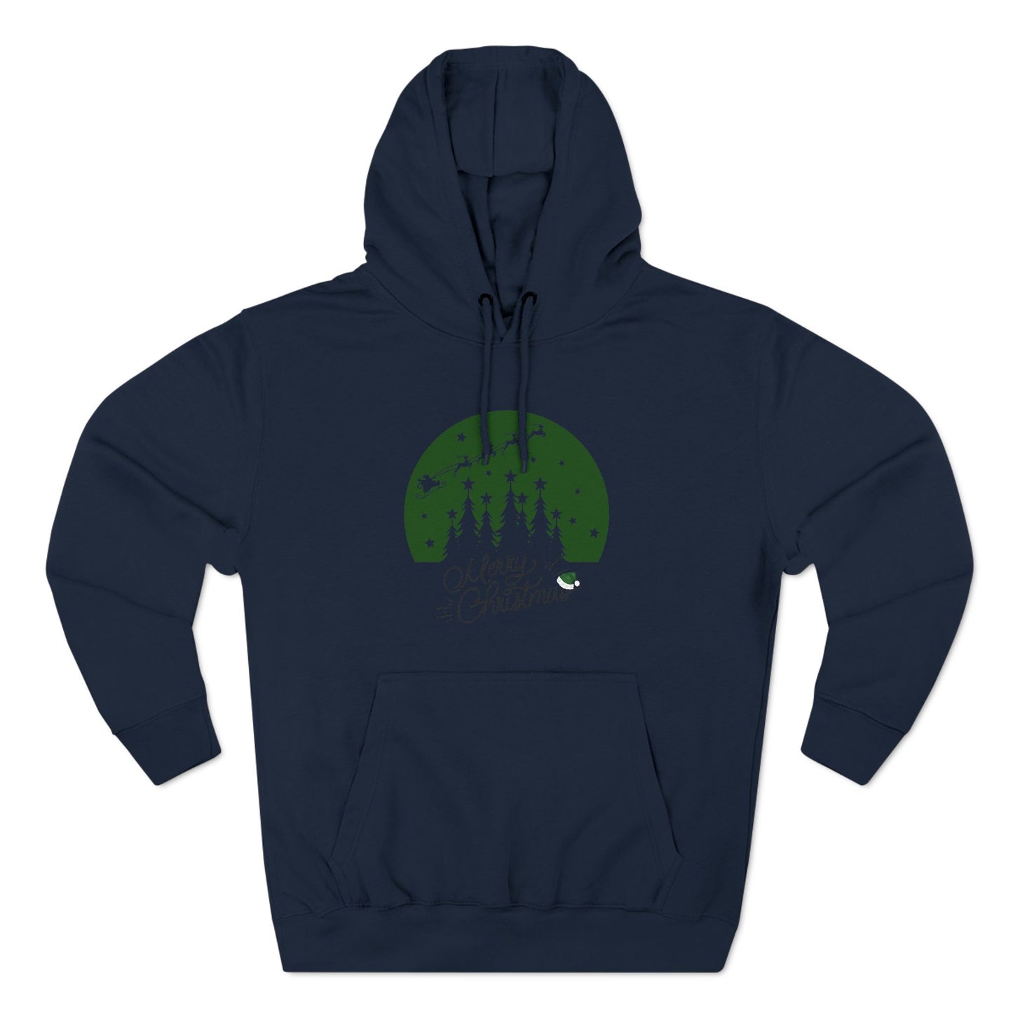 Christmas Fleece Hoodie For Men