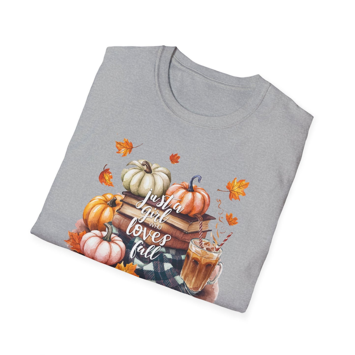 Just A Girl Who Likes Fall T-Shirt / Fall T-Shirt for Ladies