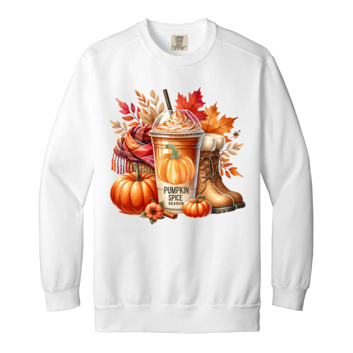 Unisex Pumpkin Spice Sweatshirts For Adult