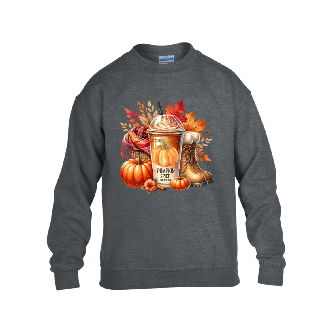 Pumpkin Spice Sweatshirt For Youth