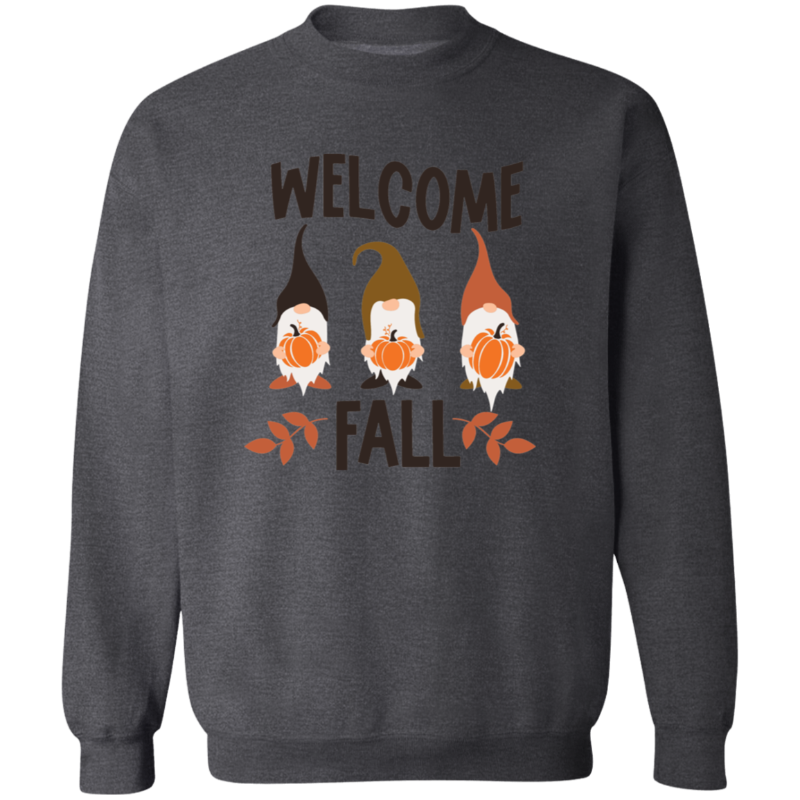 Welcome Fall Crewneck Pullover Sweatshirt