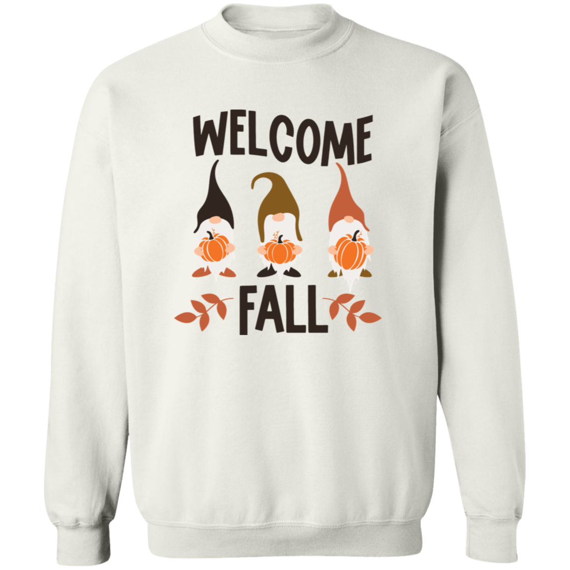 Welcome Fall Crewneck Pullover Sweatshirt