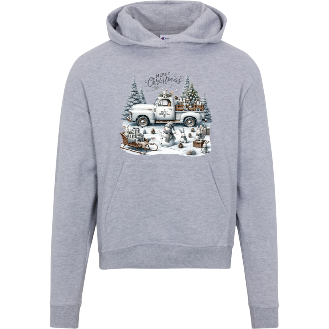 Christmas Champion Women Power blend Hoodie