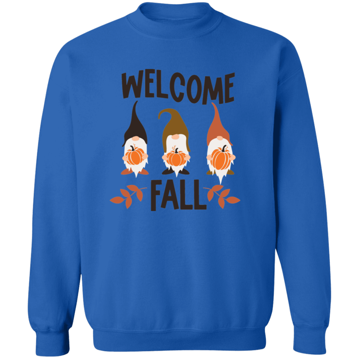 Welcome Fall Crewneck Pullover Sweatshirt