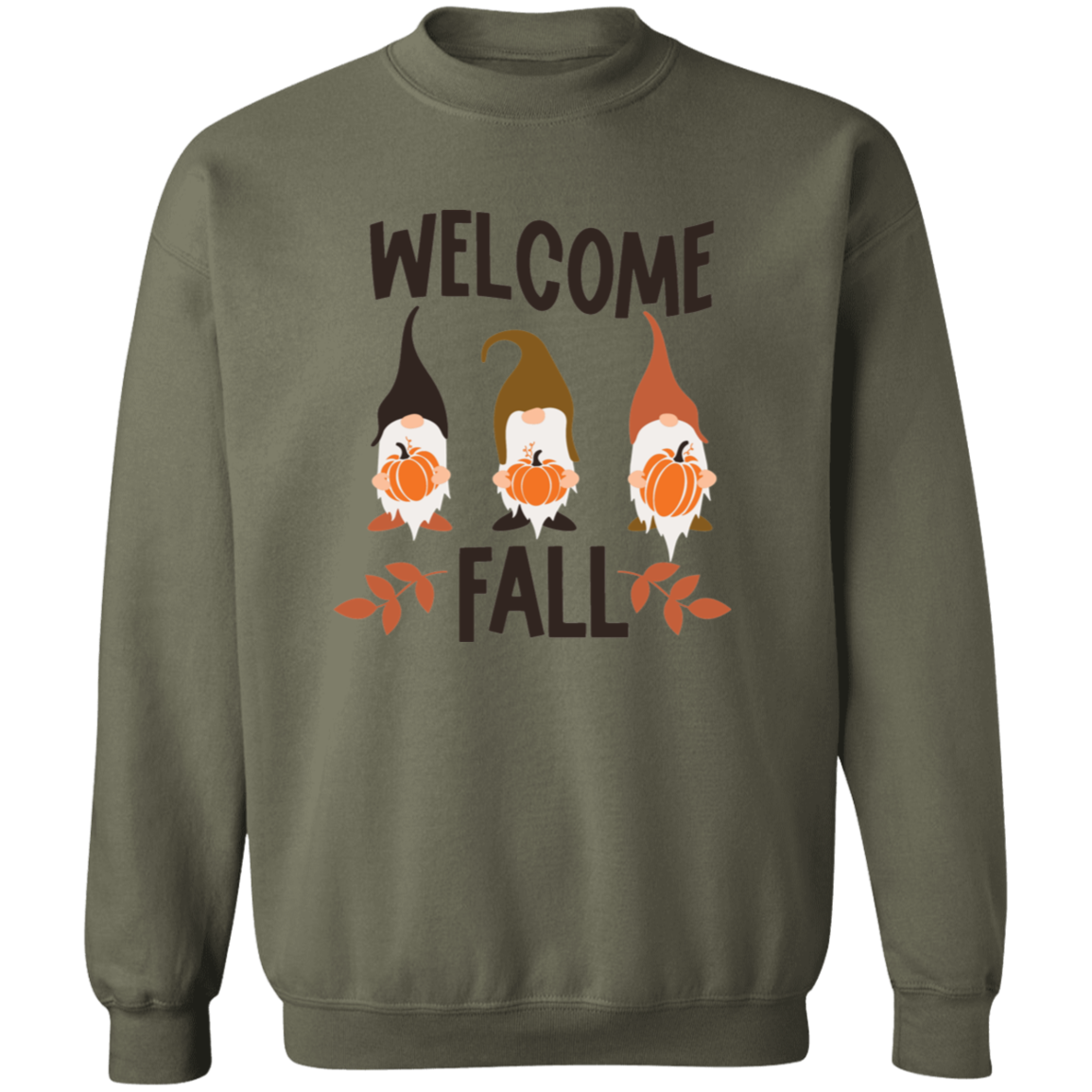 Welcome Fall Crewneck Pullover Sweatshirt