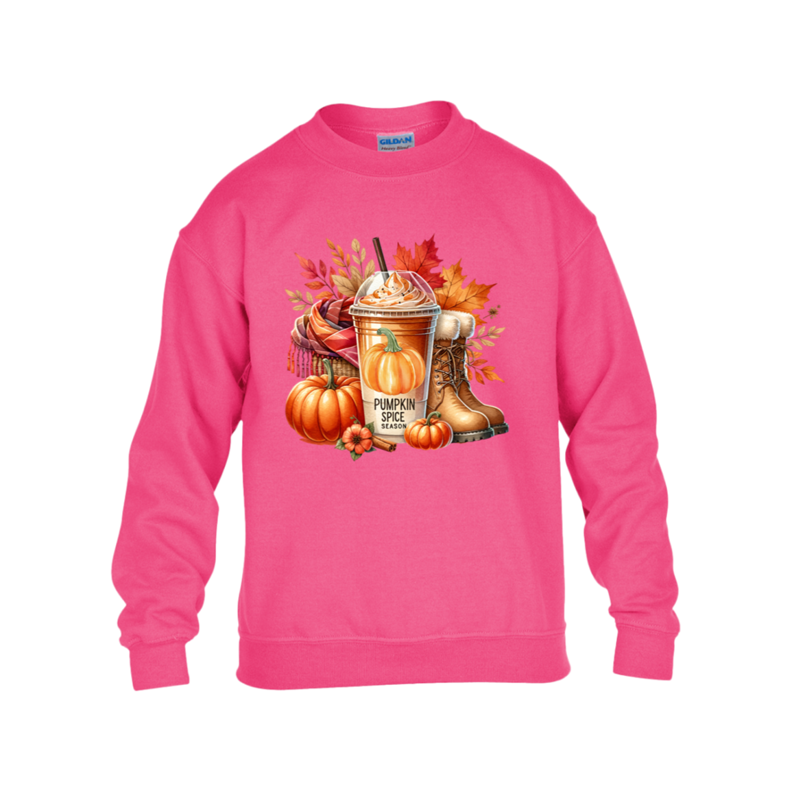 Pumpkin Spice Sweatshirt For Youth