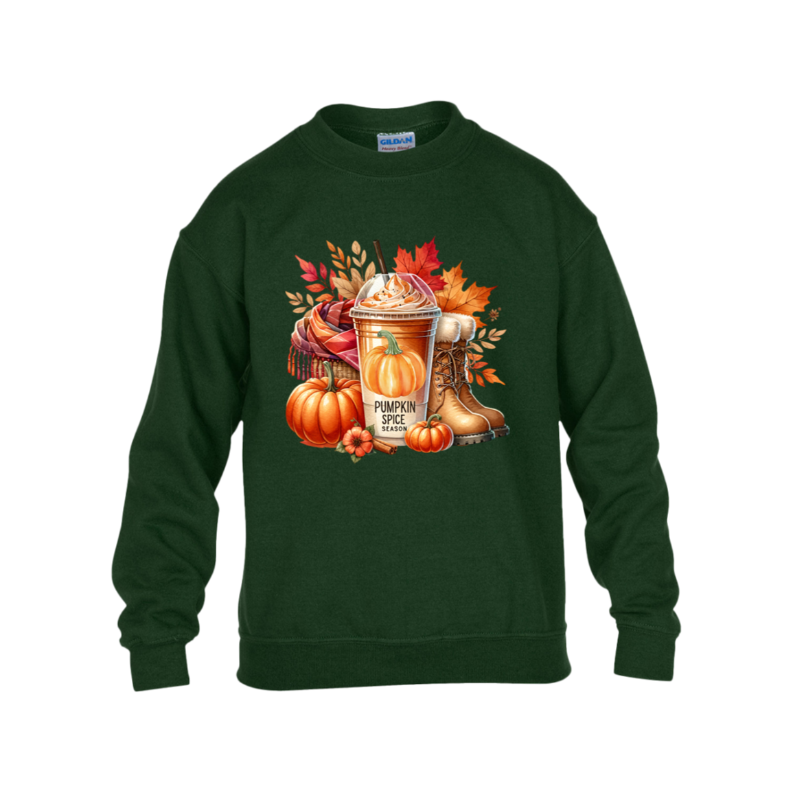 Pumpkin Spice Sweatshirt For Youth