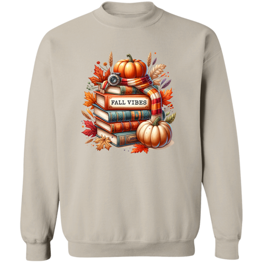 Fall Vibes Crewneck Pullover Sweatshirt For Men