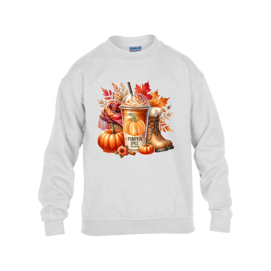 Pumpkin Spice Sweatshirt For Youth