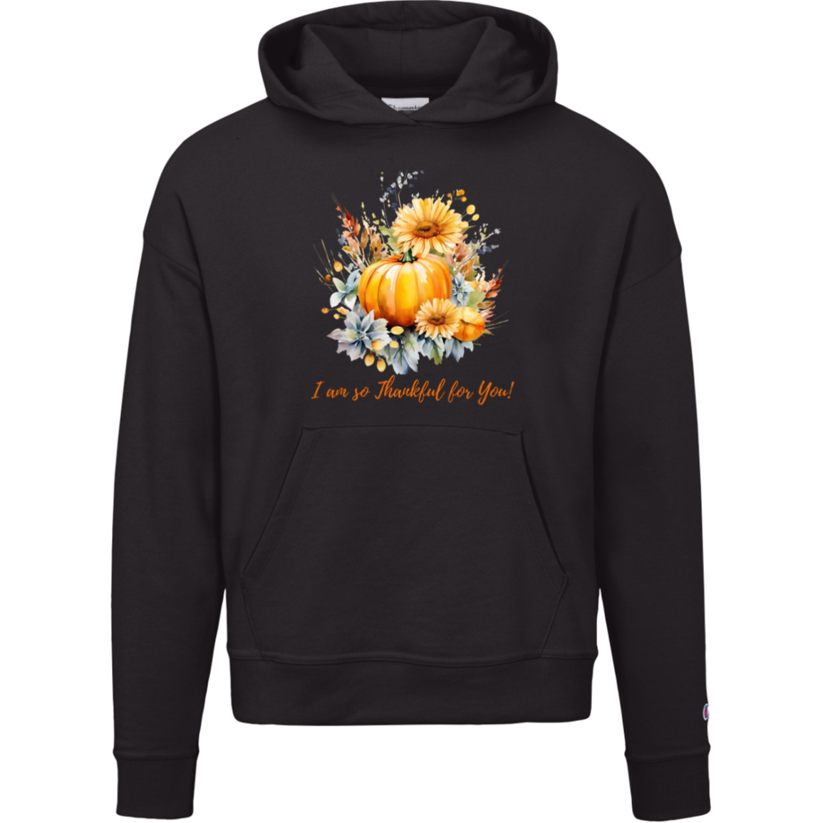 Thankful Power blend Hoodie for Ladies