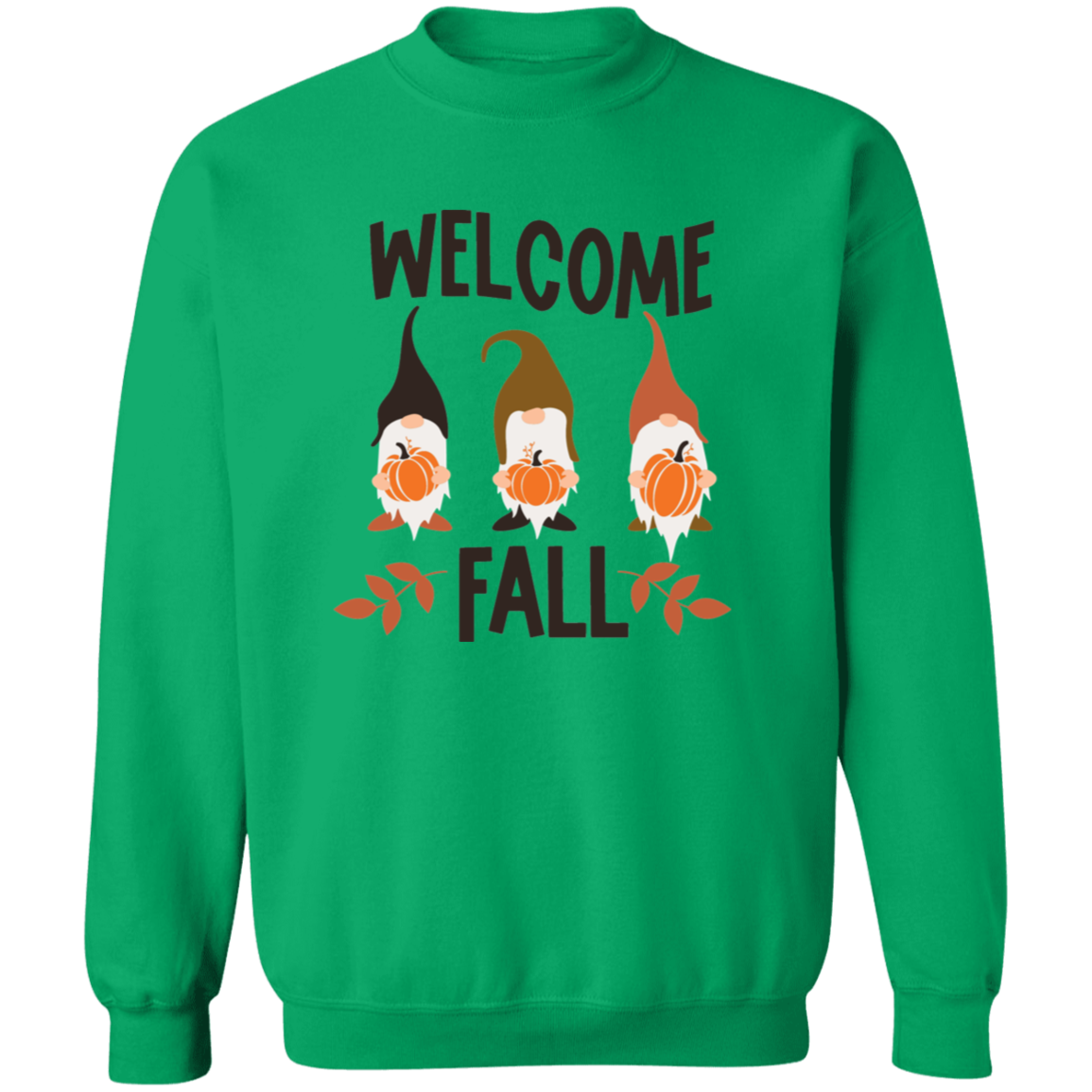 Welcome Fall Crewneck Pullover Sweatshirt