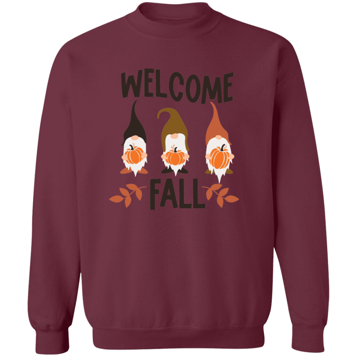 Welcome Fall Crewneck Pullover Sweatshirt