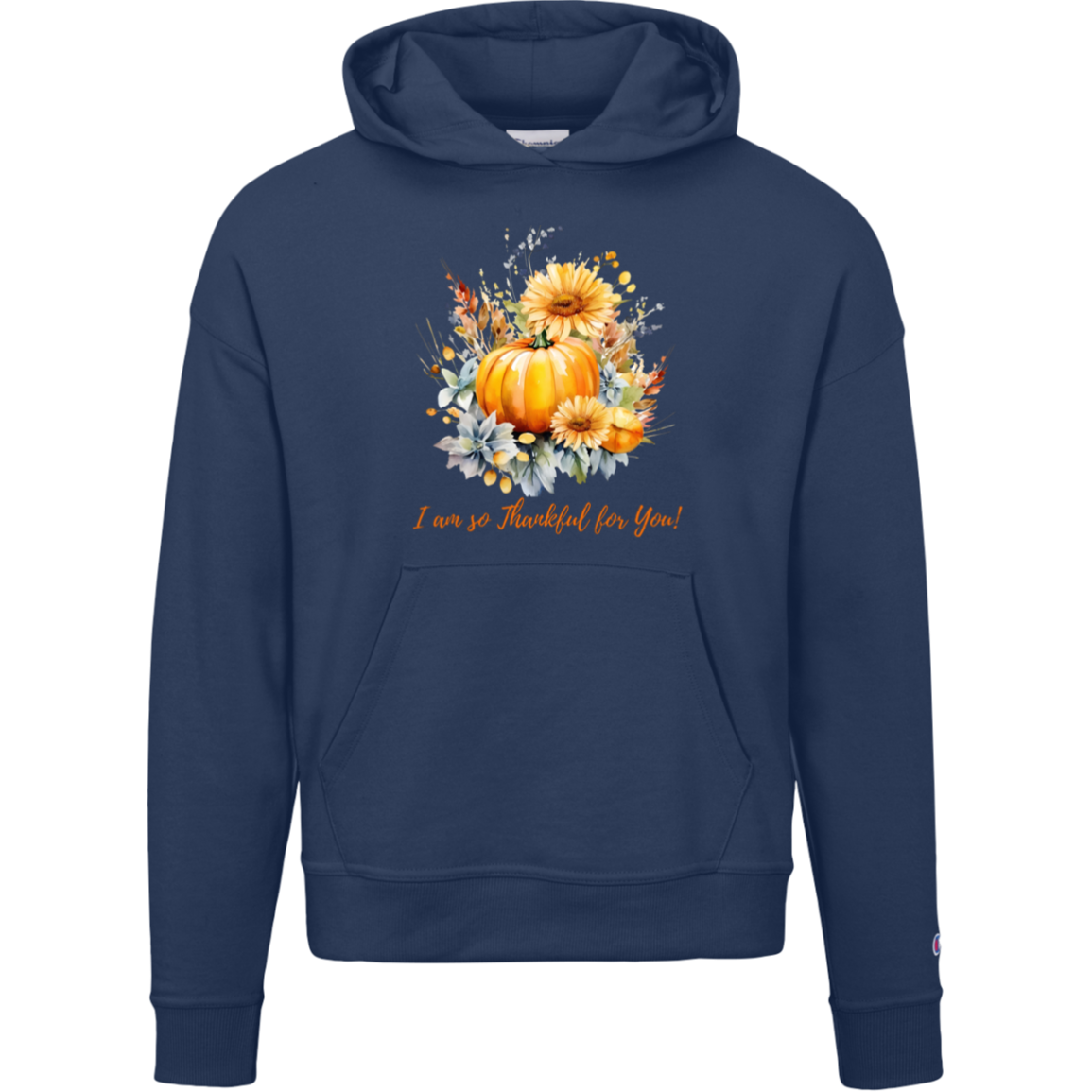 Thankful Power blend Hoodie for Ladies