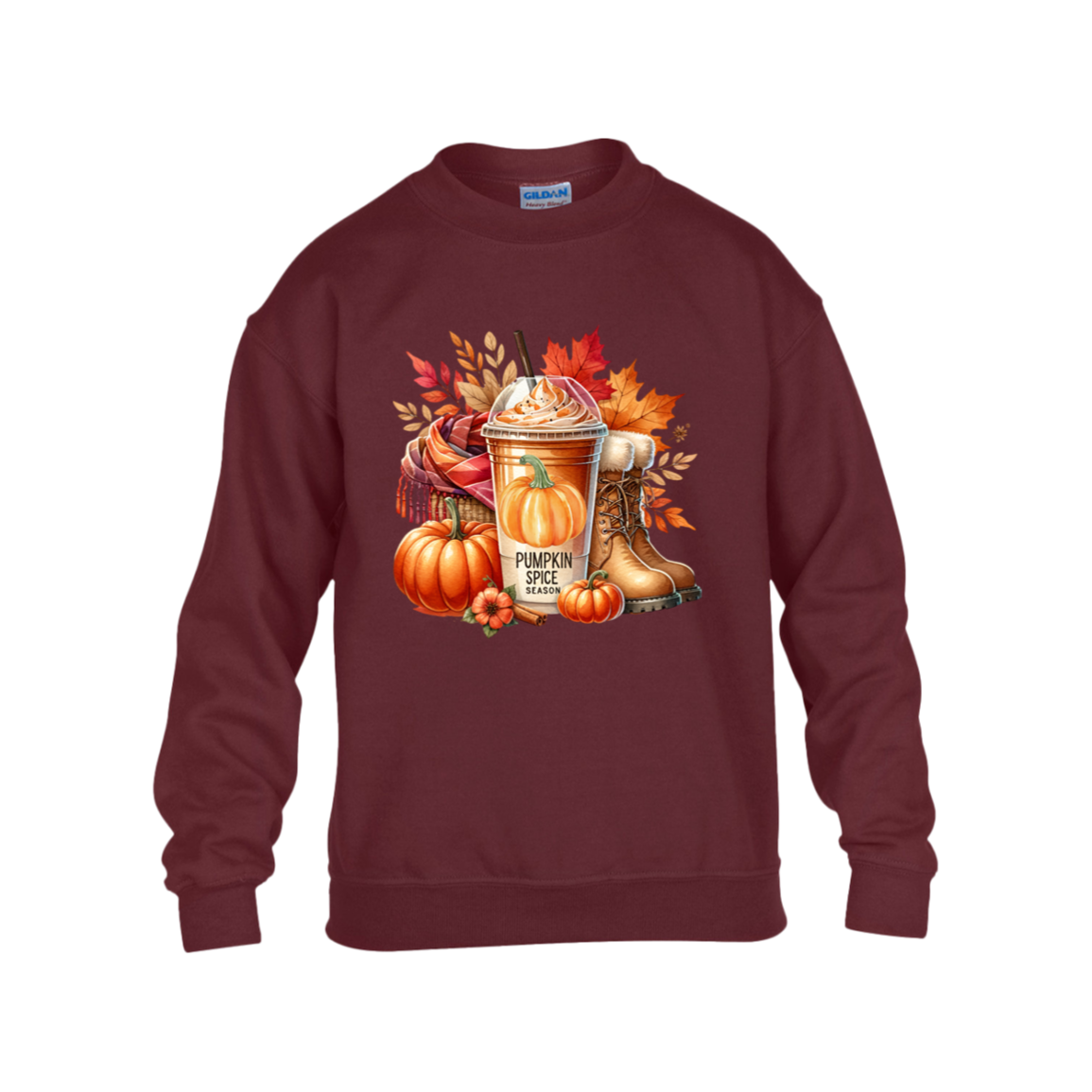 Pumpkin Spice Sweatshirt For Youth