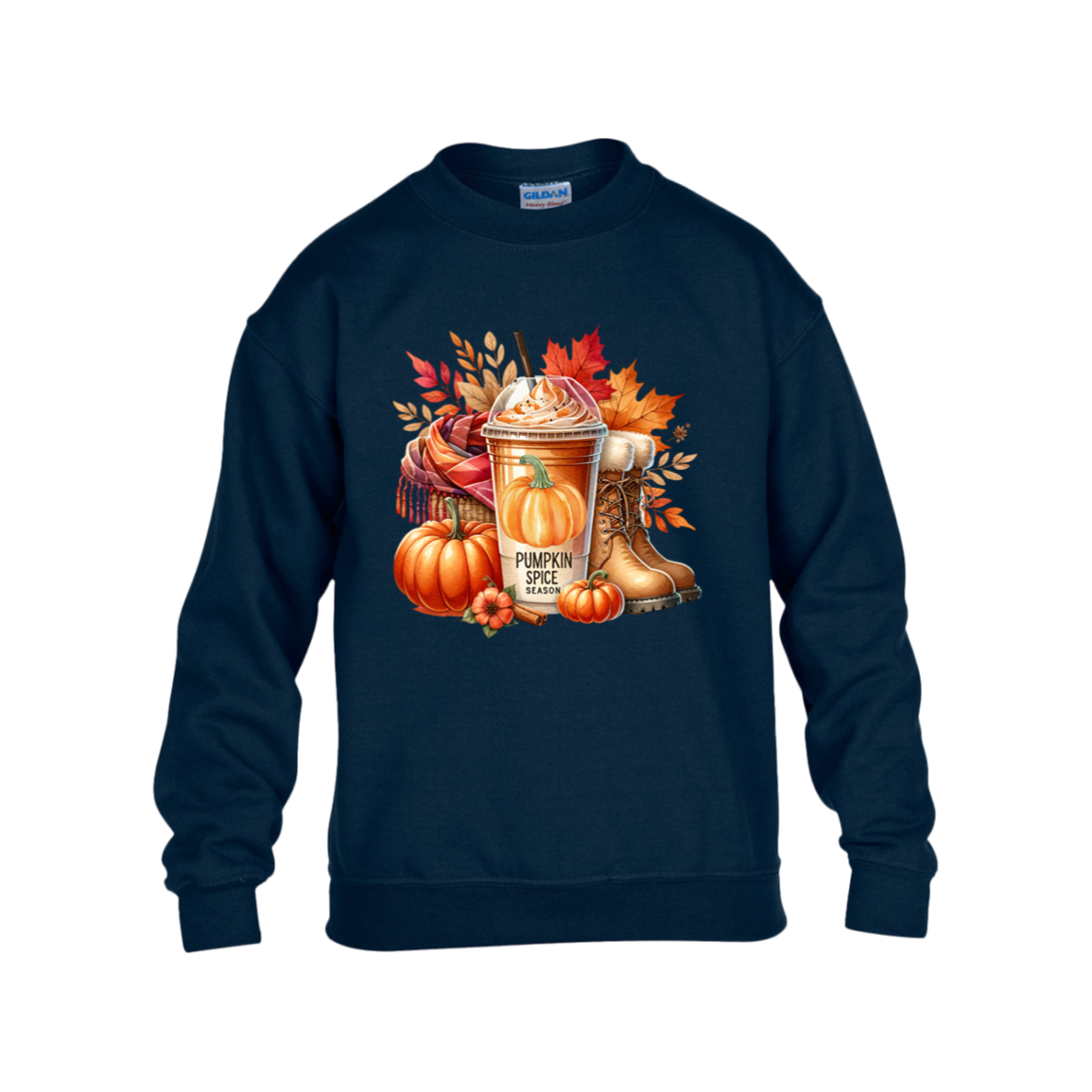 Pumpkin Spice Sweatshirt For Youth