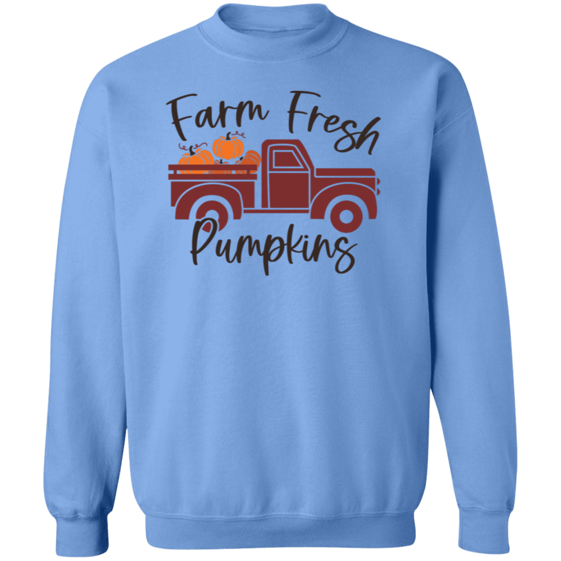 Farm Fresh Crewneck Pullover Sweatshirt For Men