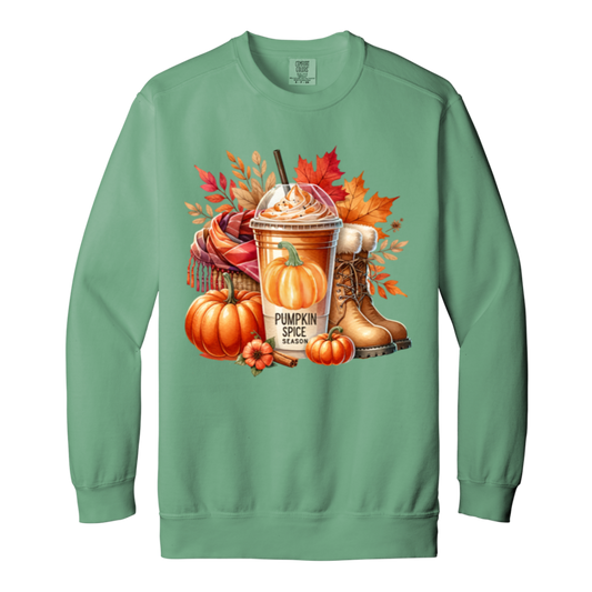 Unisex Pumpkin Spice Sweatshirts For Adult